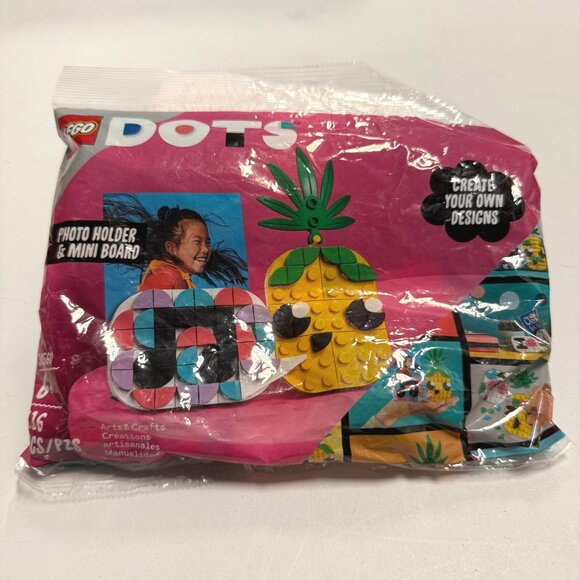 LEGO DOTS Pineapple Photo Holder and Mini Board - Picture 1 of 9
